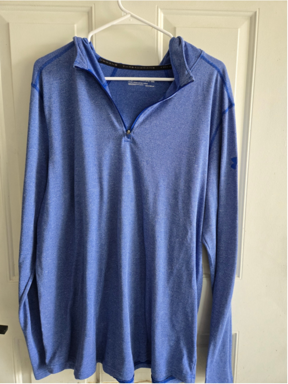 Men's Under Armour Blue Hoodie Sweatshirt XXL